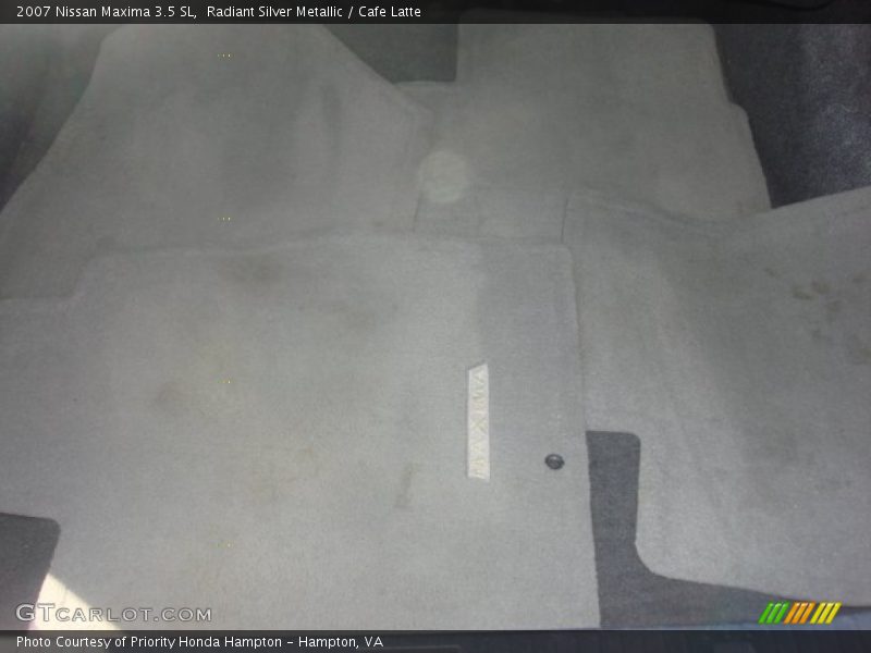 Radiant Silver Metallic / Cafe Latte 2007 Nissan Maxima 3.5 SL