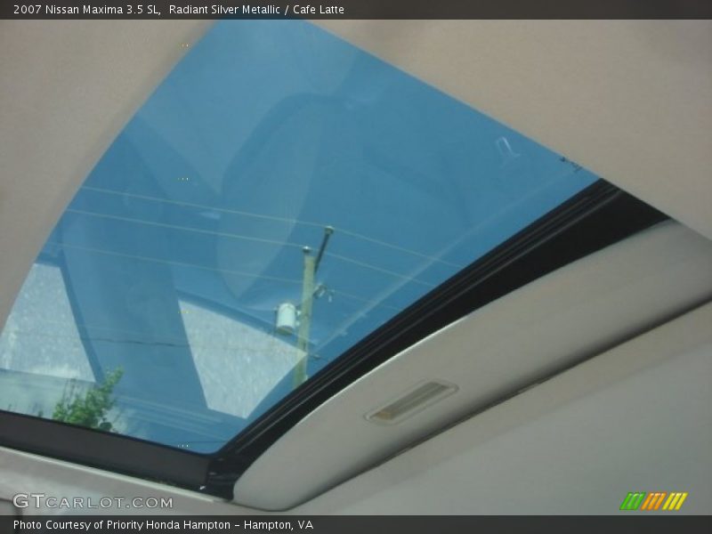Radiant Silver Metallic / Cafe Latte 2007 Nissan Maxima 3.5 SL