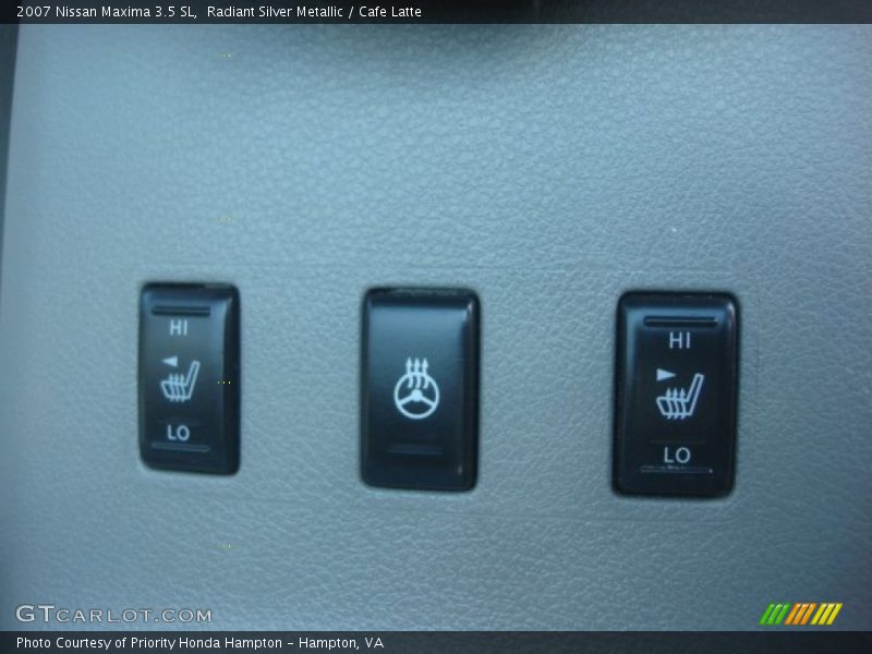 Radiant Silver Metallic / Cafe Latte 2007 Nissan Maxima 3.5 SL