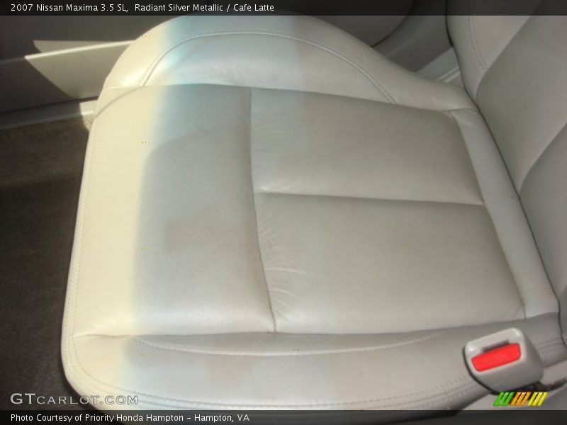 Radiant Silver Metallic / Cafe Latte 2007 Nissan Maxima 3.5 SL