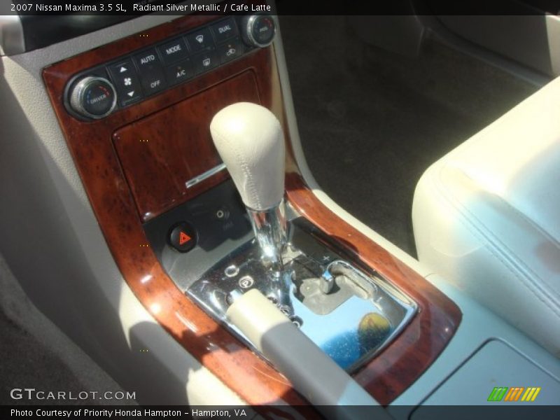 Radiant Silver Metallic / Cafe Latte 2007 Nissan Maxima 3.5 SL