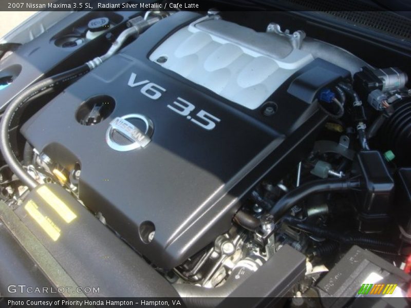 Radiant Silver Metallic / Cafe Latte 2007 Nissan Maxima 3.5 SL