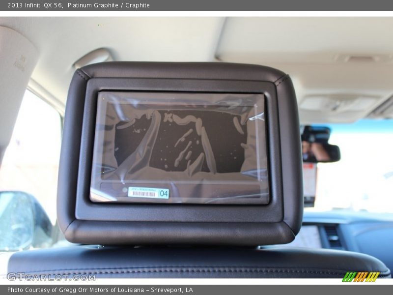 Entertainment System of 2013 QX 56