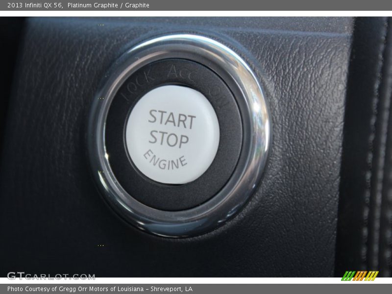 Controls of 2013 QX 56