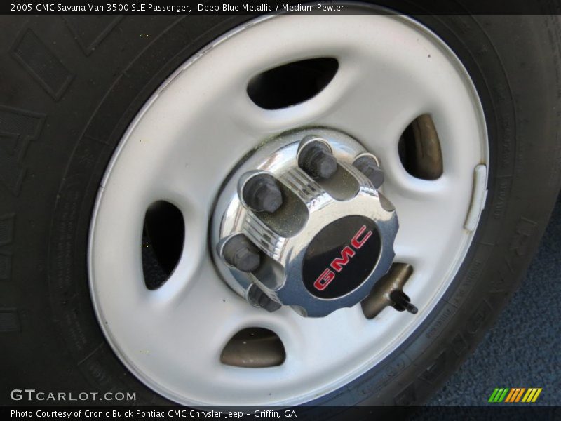 Deep Blue Metallic / Medium Pewter 2005 GMC Savana Van 3500 SLE Passenger