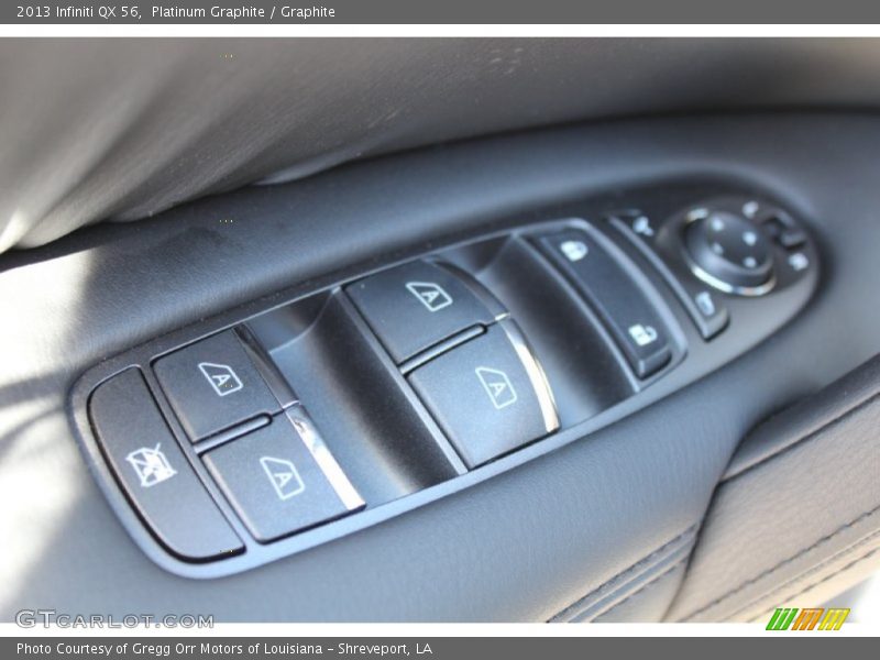 Controls of 2013 QX 56