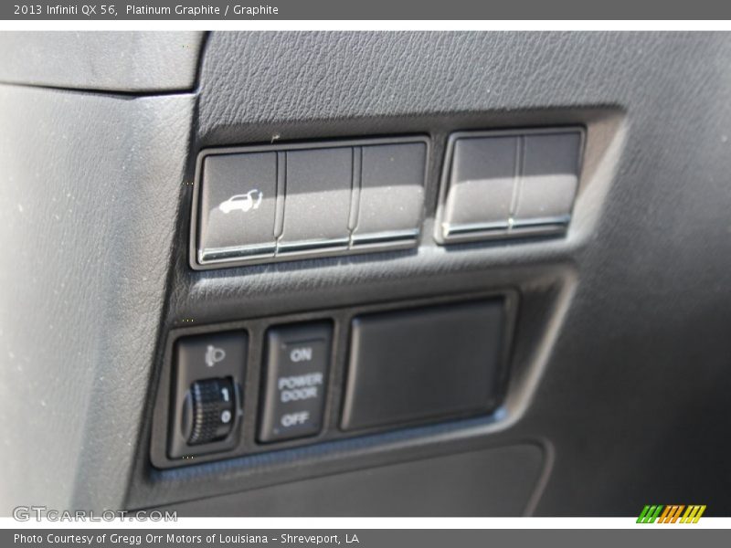 Controls of 2013 QX 56