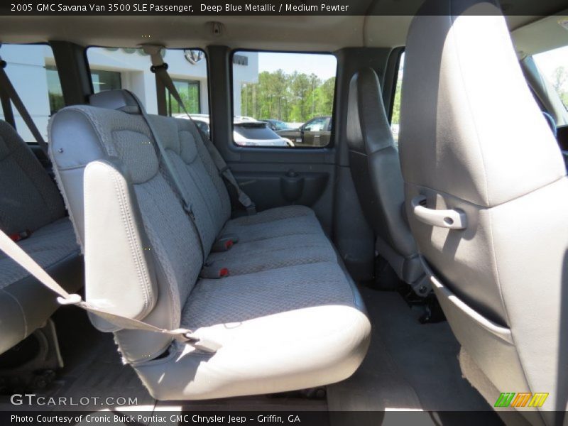 Deep Blue Metallic / Medium Pewter 2005 GMC Savana Van 3500 SLE Passenger