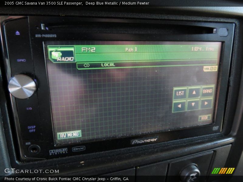 Deep Blue Metallic / Medium Pewter 2005 GMC Savana Van 3500 SLE Passenger