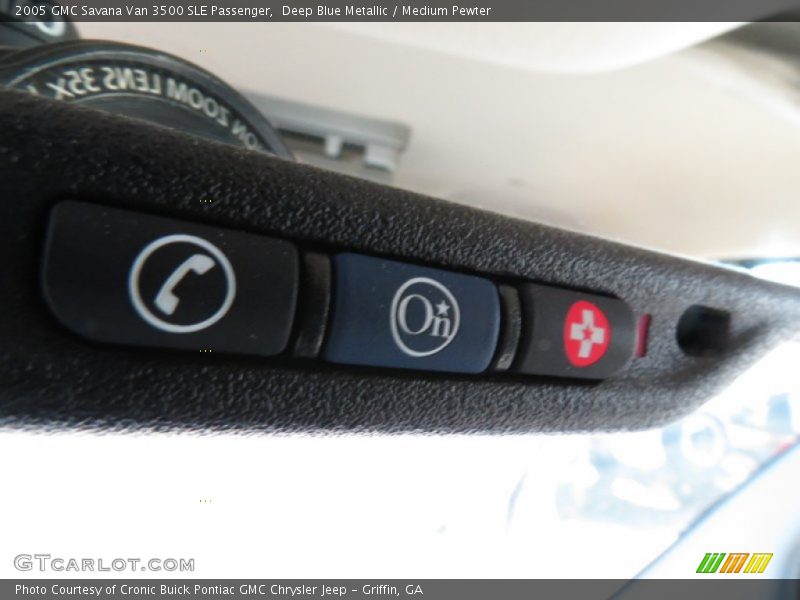 Deep Blue Metallic / Medium Pewter 2005 GMC Savana Van 3500 SLE Passenger