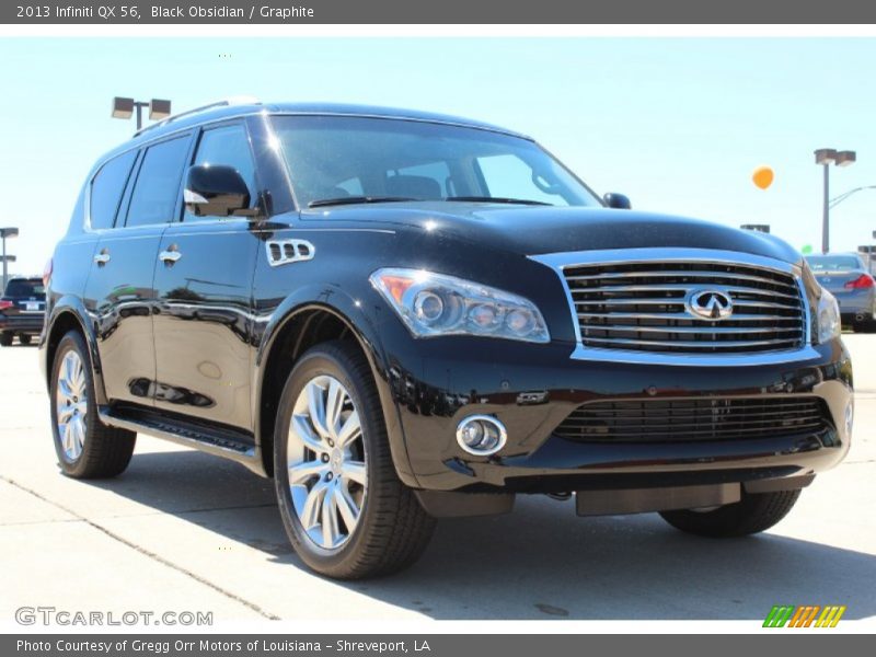 Black Obsidian / Graphite 2013 Infiniti QX 56