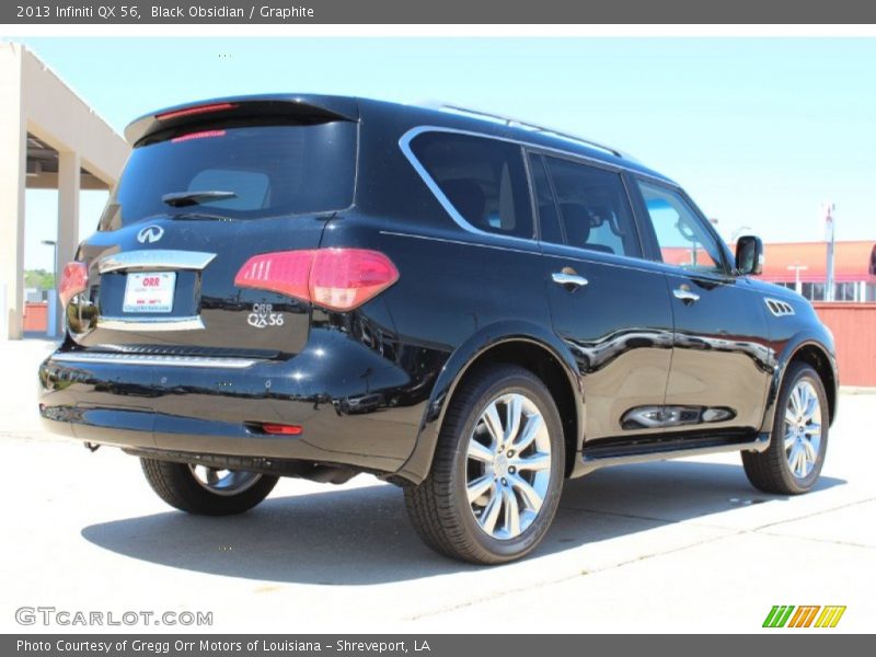 Black Obsidian / Graphite 2013 Infiniti QX 56