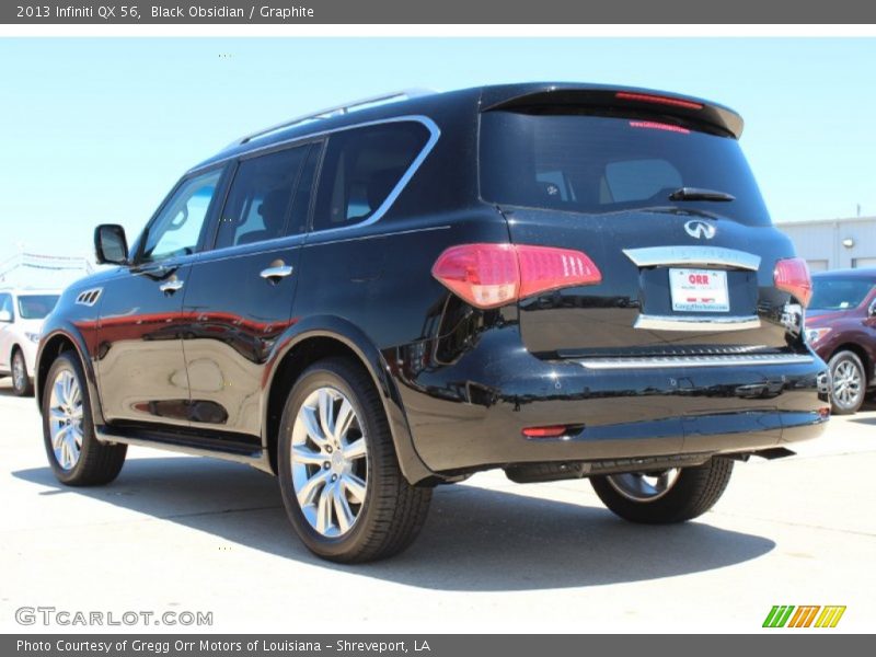 Black Obsidian / Graphite 2013 Infiniti QX 56
