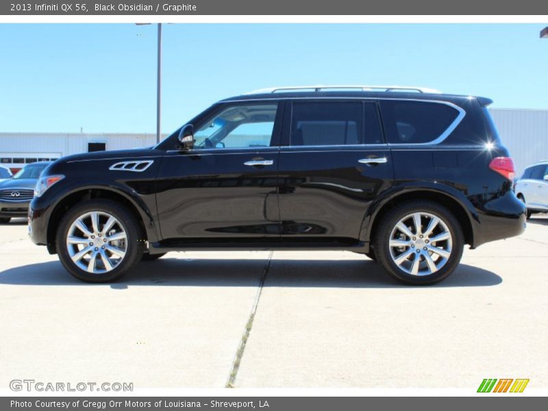 Black Obsidian / Graphite 2013 Infiniti QX 56