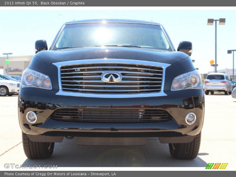 Black Obsidian / Graphite 2013 Infiniti QX 56