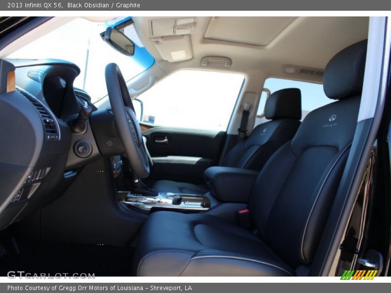 Black Obsidian / Graphite 2013 Infiniti QX 56