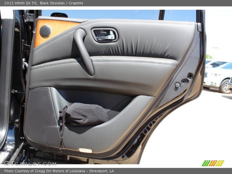Black Obsidian / Graphite 2013 Infiniti QX 56