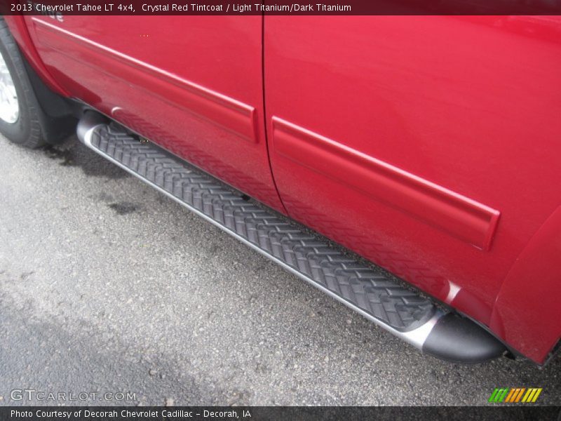 Crystal Red Tintcoat / Light Titanium/Dark Titanium 2013 Chevrolet Tahoe LT 4x4