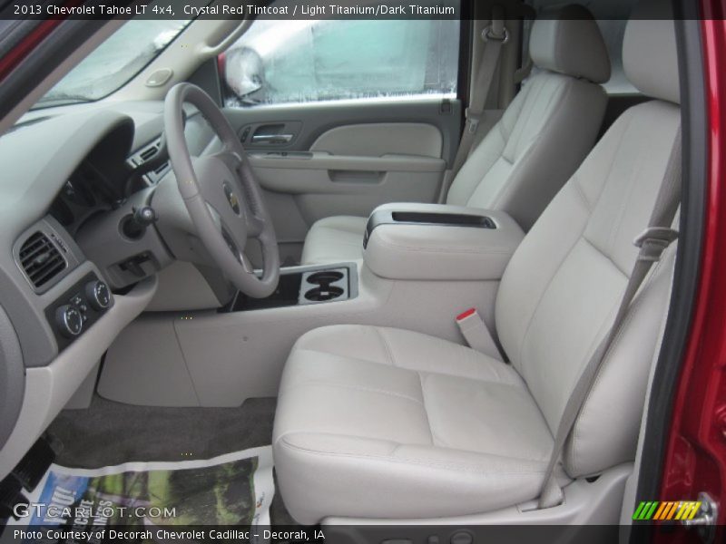Crystal Red Tintcoat / Light Titanium/Dark Titanium 2013 Chevrolet Tahoe LT 4x4