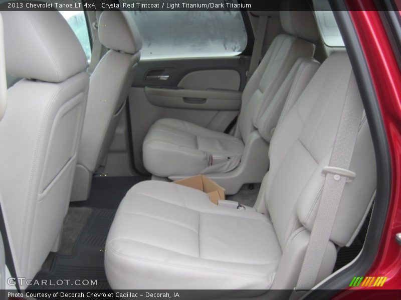 Crystal Red Tintcoat / Light Titanium/Dark Titanium 2013 Chevrolet Tahoe LT 4x4