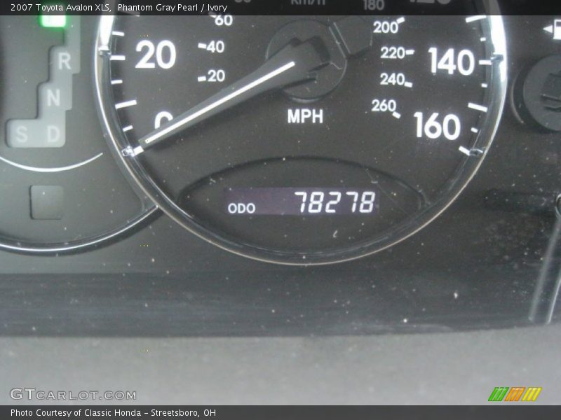 Phantom Gray Pearl / Ivory 2007 Toyota Avalon XLS