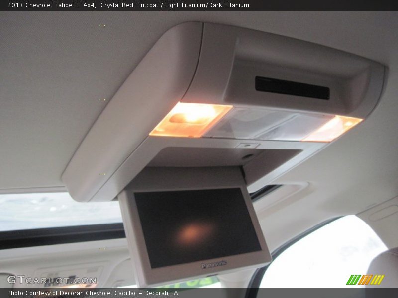 Crystal Red Tintcoat / Light Titanium/Dark Titanium 2013 Chevrolet Tahoe LT 4x4