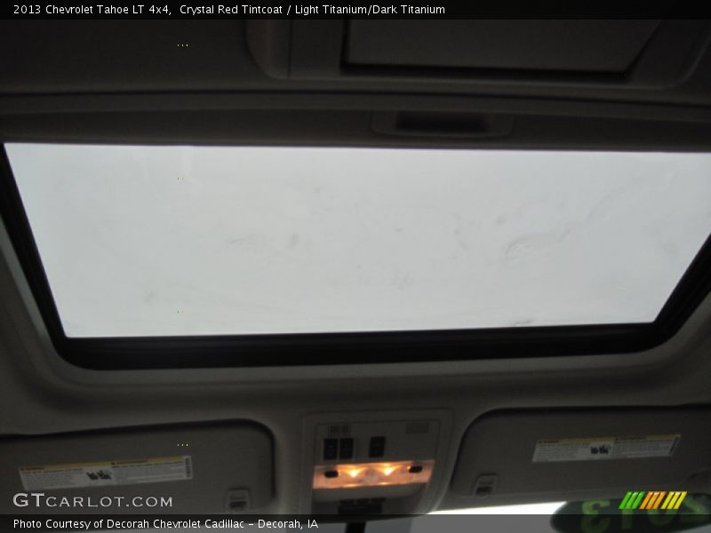 Crystal Red Tintcoat / Light Titanium/Dark Titanium 2013 Chevrolet Tahoe LT 4x4