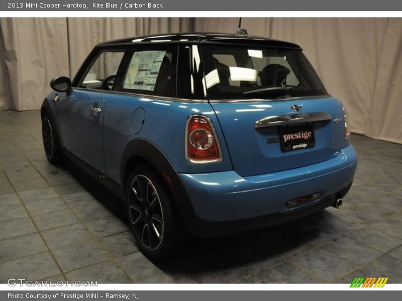 Kite Blue / Carbon Black 2013 Mini Cooper Hardtop