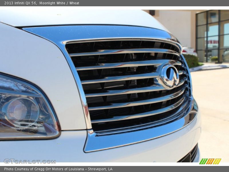 Moonlight White / Wheat 2013 Infiniti QX 56