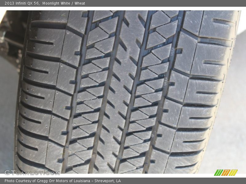 Moonlight White / Wheat 2013 Infiniti QX 56