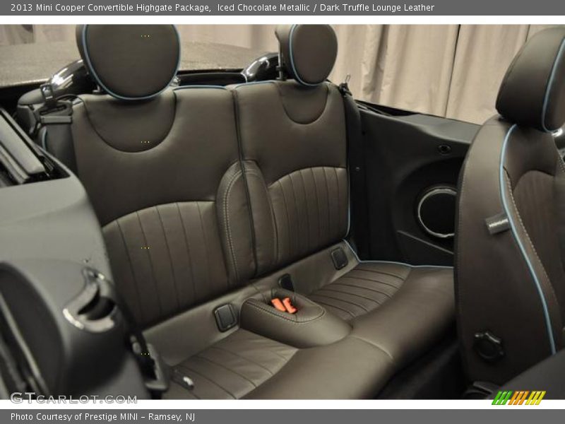 Iced Chocolate Metallic / Dark Truffle Lounge Leather 2013 Mini Cooper Convertible Highgate Package