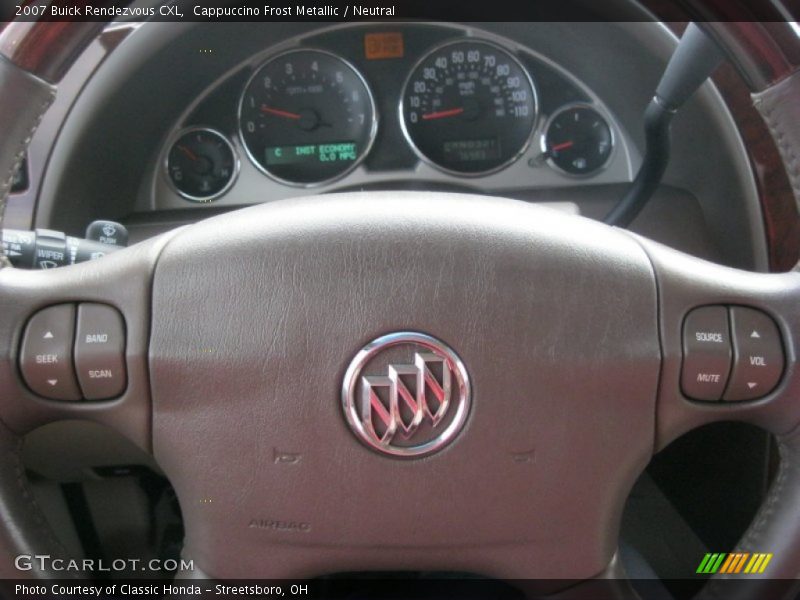 Cappuccino Frost Metallic / Neutral 2007 Buick Rendezvous CXL