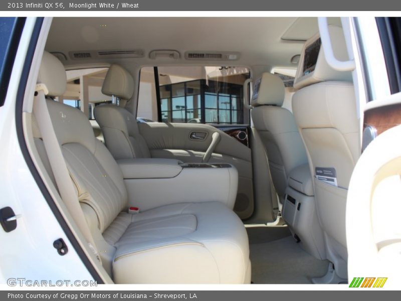 Rear Seat of 2013 QX 56