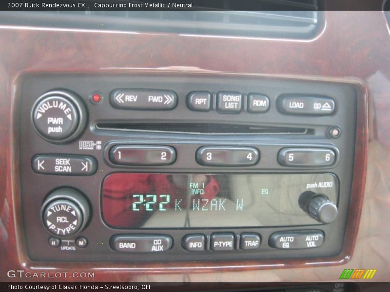 Audio System of 2007 Rendezvous CXL