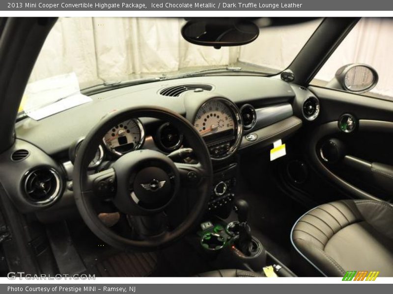 Iced Chocolate Metallic / Dark Truffle Lounge Leather 2013 Mini Cooper Convertible Highgate Package