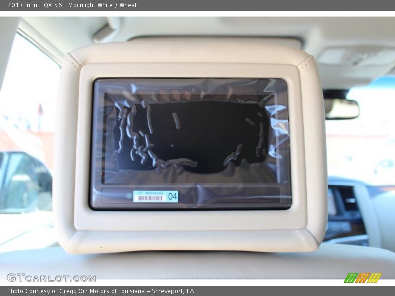 Entertainment System of 2013 QX 56