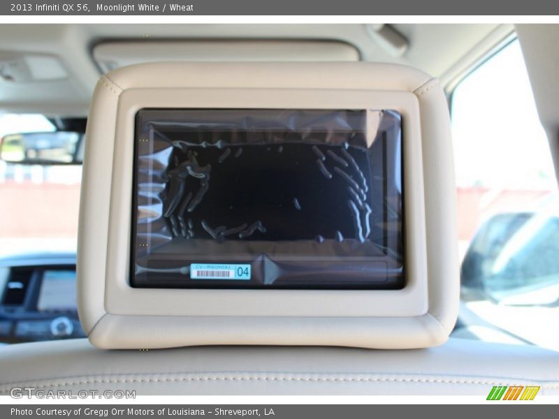 Entertainment System of 2013 QX 56