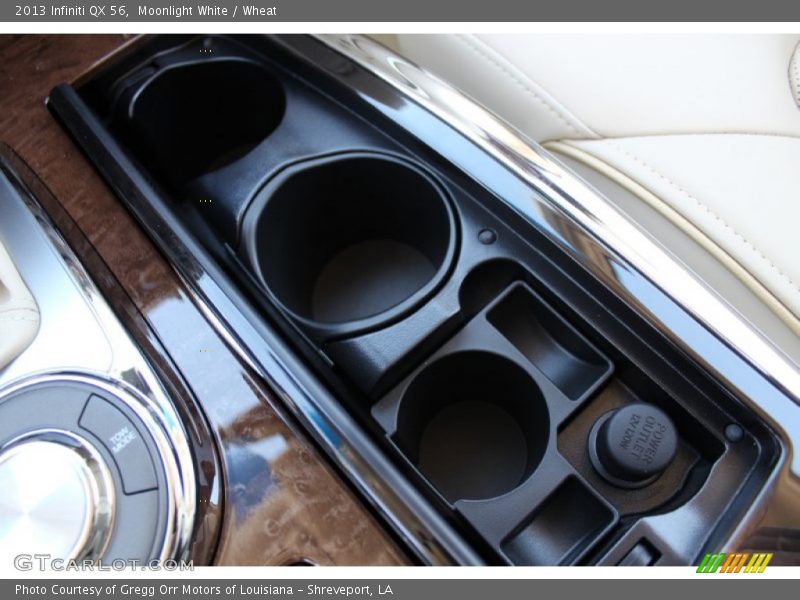 Moonlight White / Wheat 2013 Infiniti QX 56