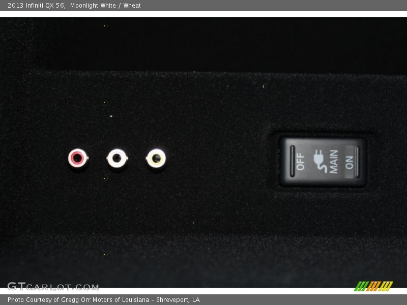 Moonlight White / Wheat 2013 Infiniti QX 56