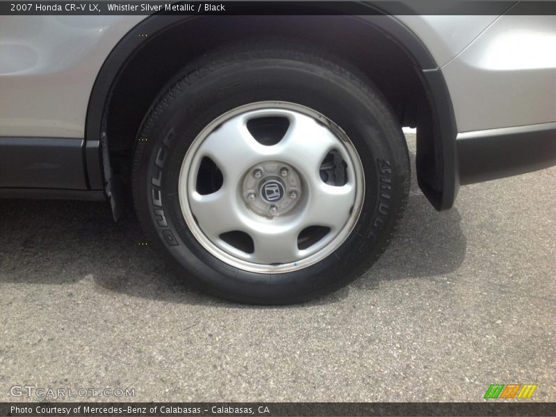Whistler Silver Metallic / Black 2007 Honda CR-V LX