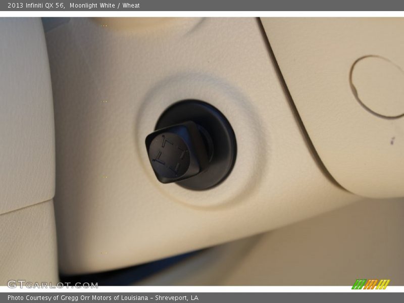 Moonlight White / Wheat 2013 Infiniti QX 56
