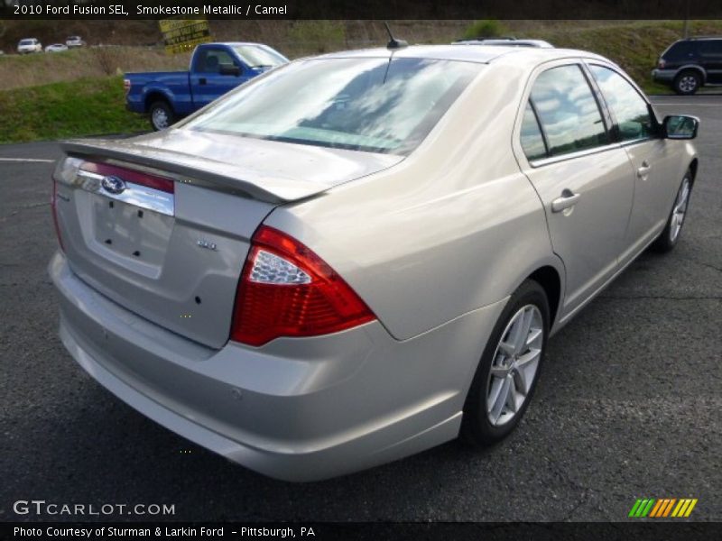 Smokestone Metallic / Camel 2010 Ford Fusion SEL