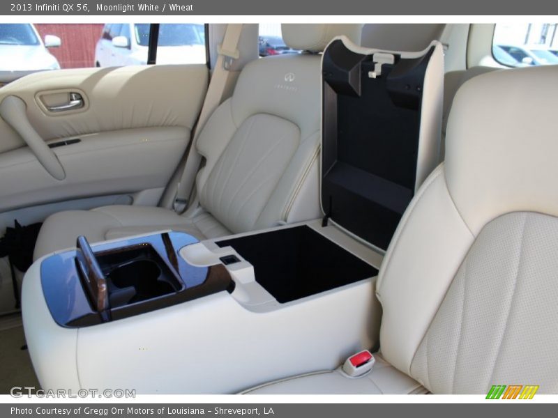 Rear Seat of 2013 QX 56