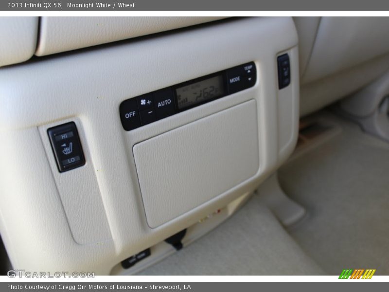Moonlight White / Wheat 2013 Infiniti QX 56