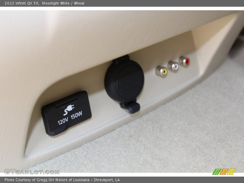 Moonlight White / Wheat 2013 Infiniti QX 56
