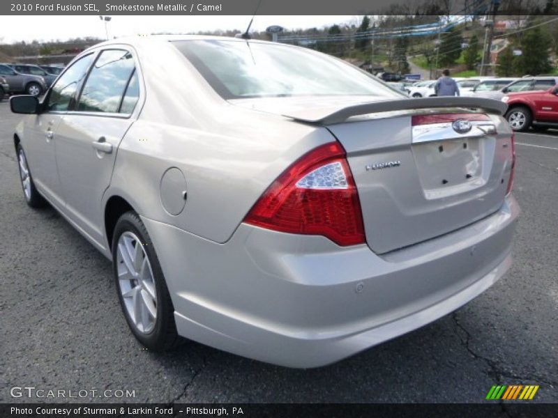 Smokestone Metallic / Camel 2010 Ford Fusion SEL