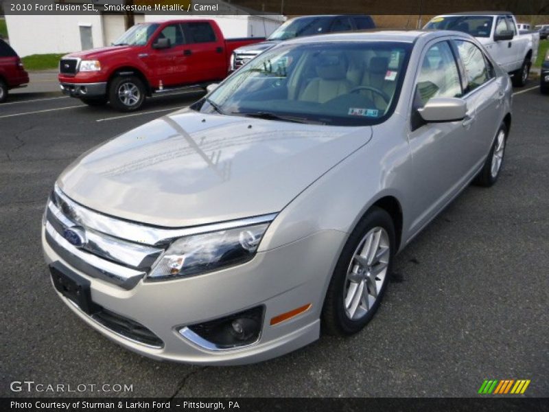 Smokestone Metallic / Camel 2010 Ford Fusion SEL