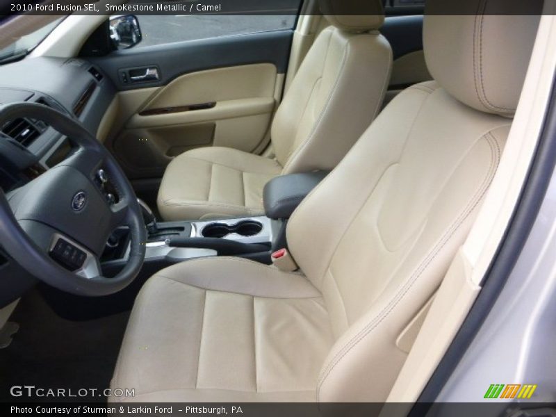Smokestone Metallic / Camel 2010 Ford Fusion SEL