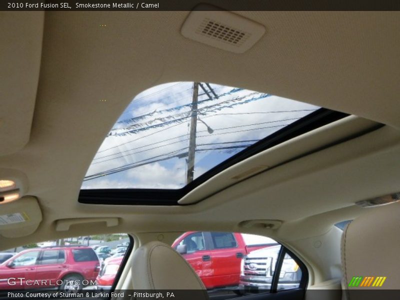 Smokestone Metallic / Camel 2010 Ford Fusion SEL
