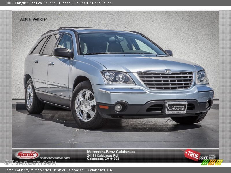 Butane Blue Pearl / Light Taupe 2005 Chrysler Pacifica Touring